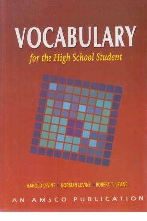 Vocabulaty for the High School Student