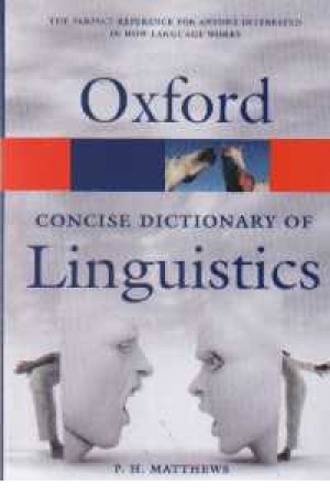 Oxf Concise Dic of Linguistics