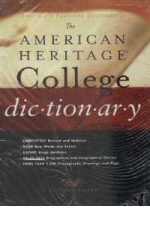 The American Heritage Dic +CD