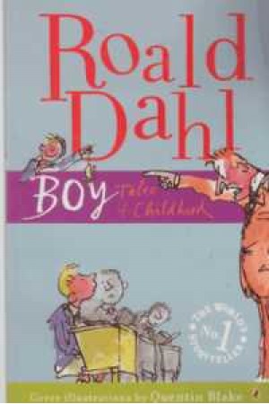roald dahl(boy tales of child hood)