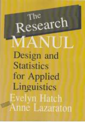 the research manul design and statistics for applied linguistics ....