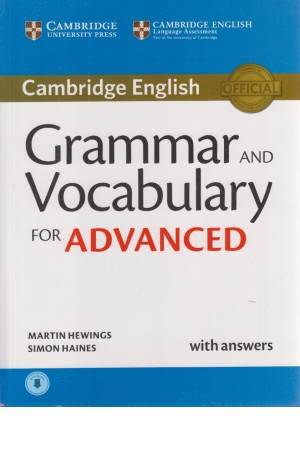 cam.grammar and vocabulary for advanced+cd