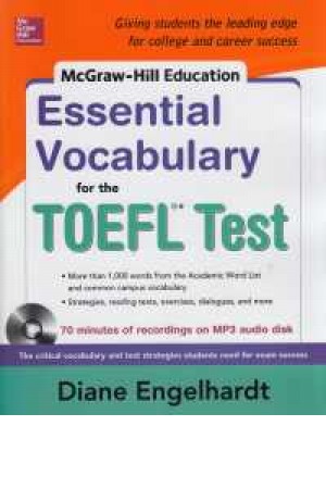 essential voc for thetoefl test +cd
