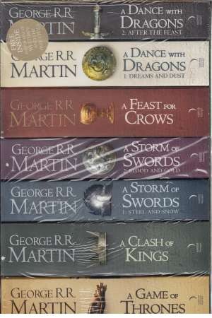 A game of thrones box set George RR Martin