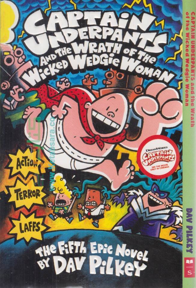 Captain Underpants And The Wrath Of The Wicked Wedgie Woman فروشگاه اینترنتی کتاب سرا